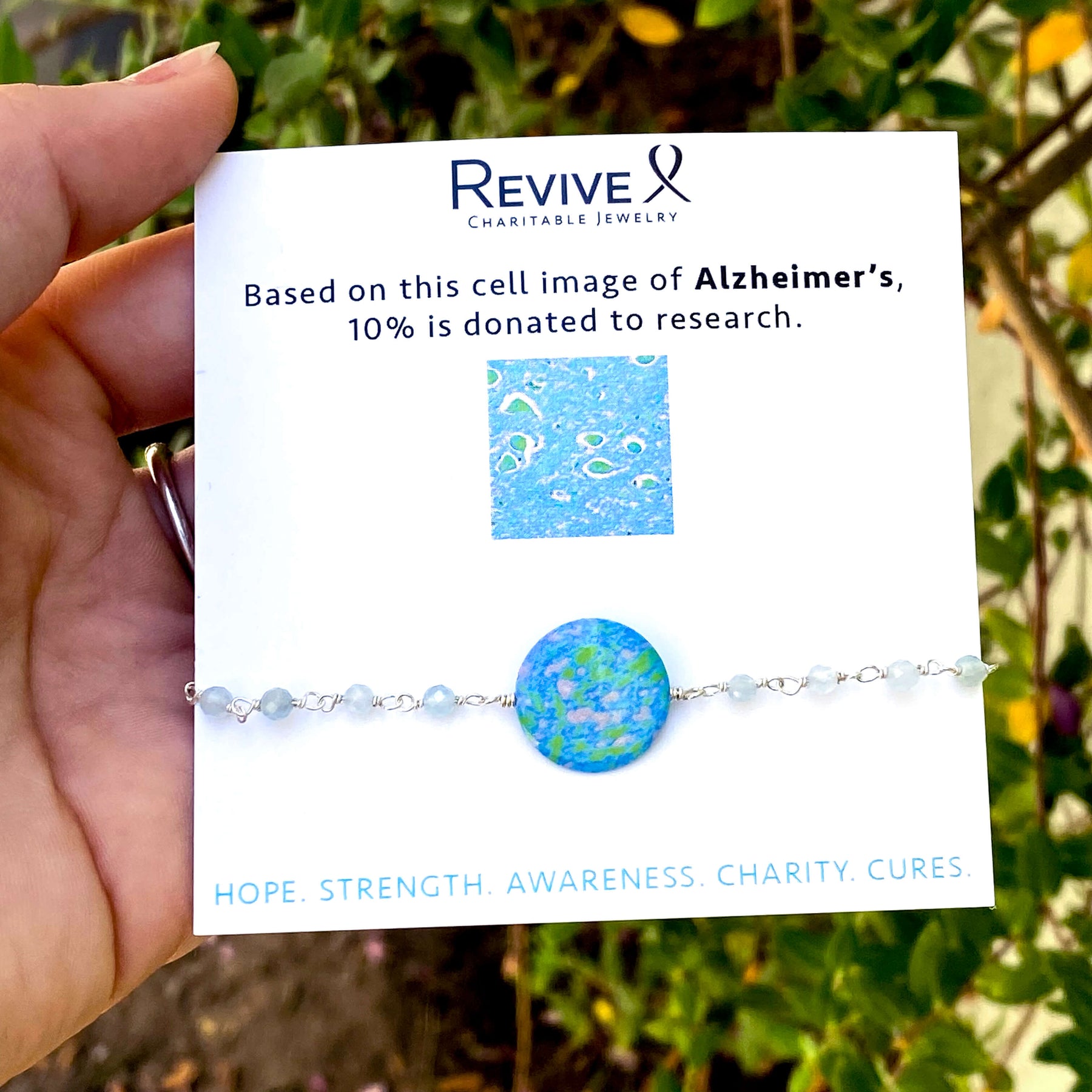Alzheimer's Awareness Bracelet – Revive Jewelry